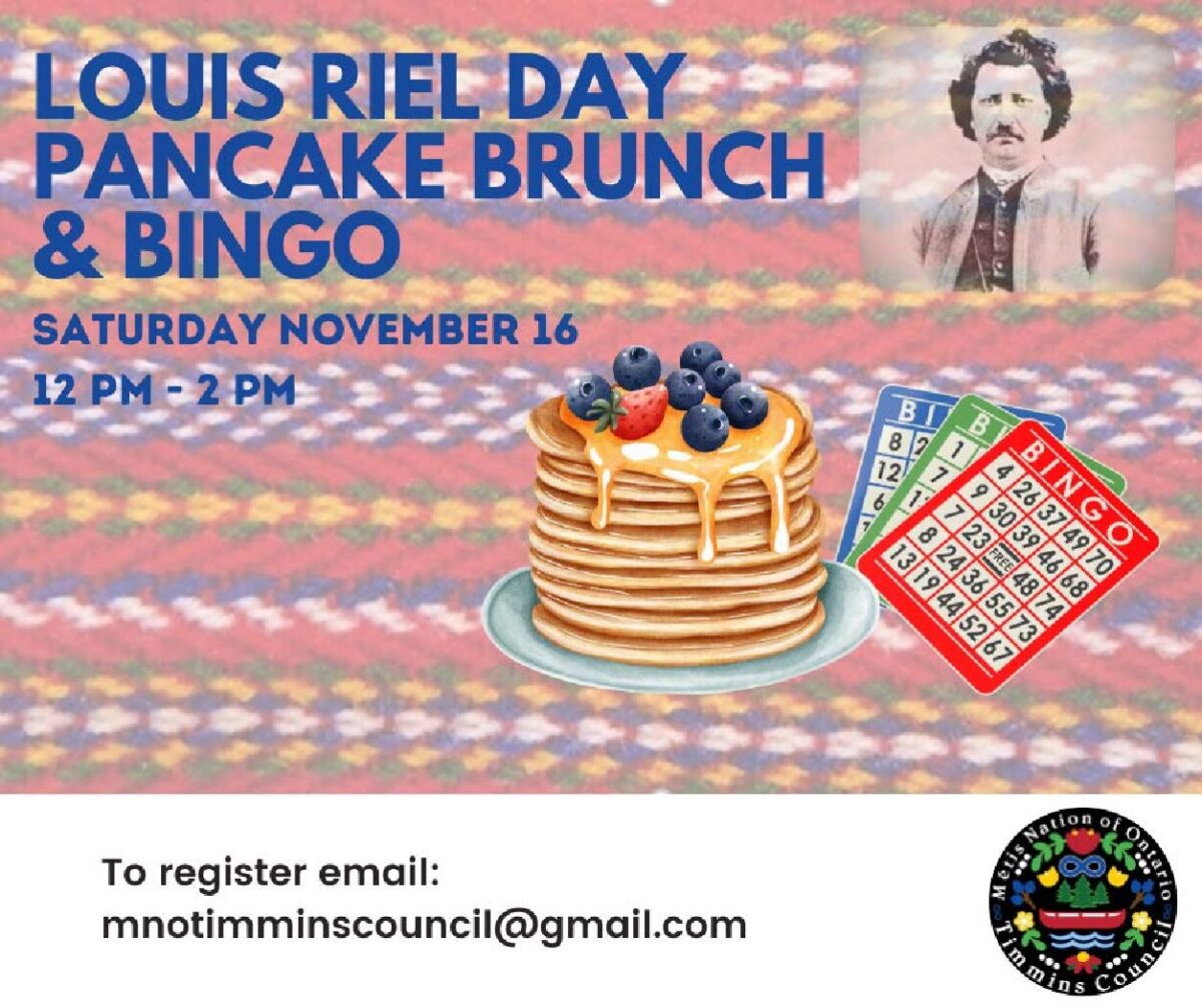 Louis Riel Day Pancake Brunch & Bingo